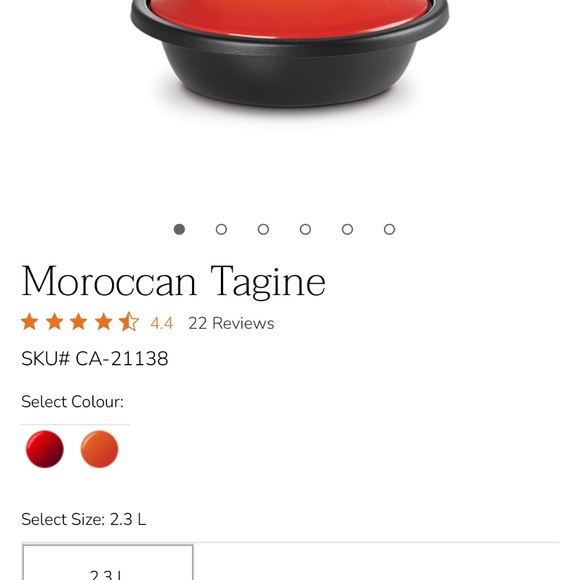Le Creuset Moroccan Tagine - Picture 4 of 4